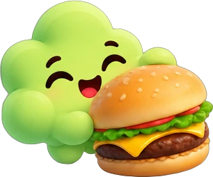 Fey serre un burger dans ses bras